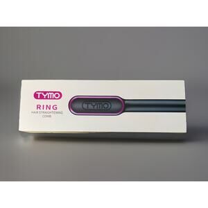 TYMO Ring Hair Straightening Comb Black Open Box
